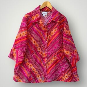 🎉5 for $45 🎉 Tanjay Top Blouse Shirt Size 22W